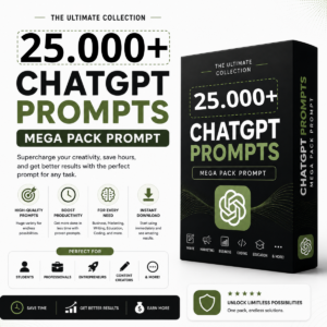 25,000+ ChatGPT Prompts – The Ultimate AI Prompt Collection