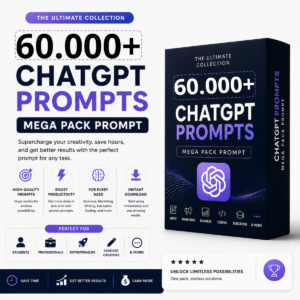 60,000+ ChatGPT Prompts – The Ultimate AI Prompt Collection